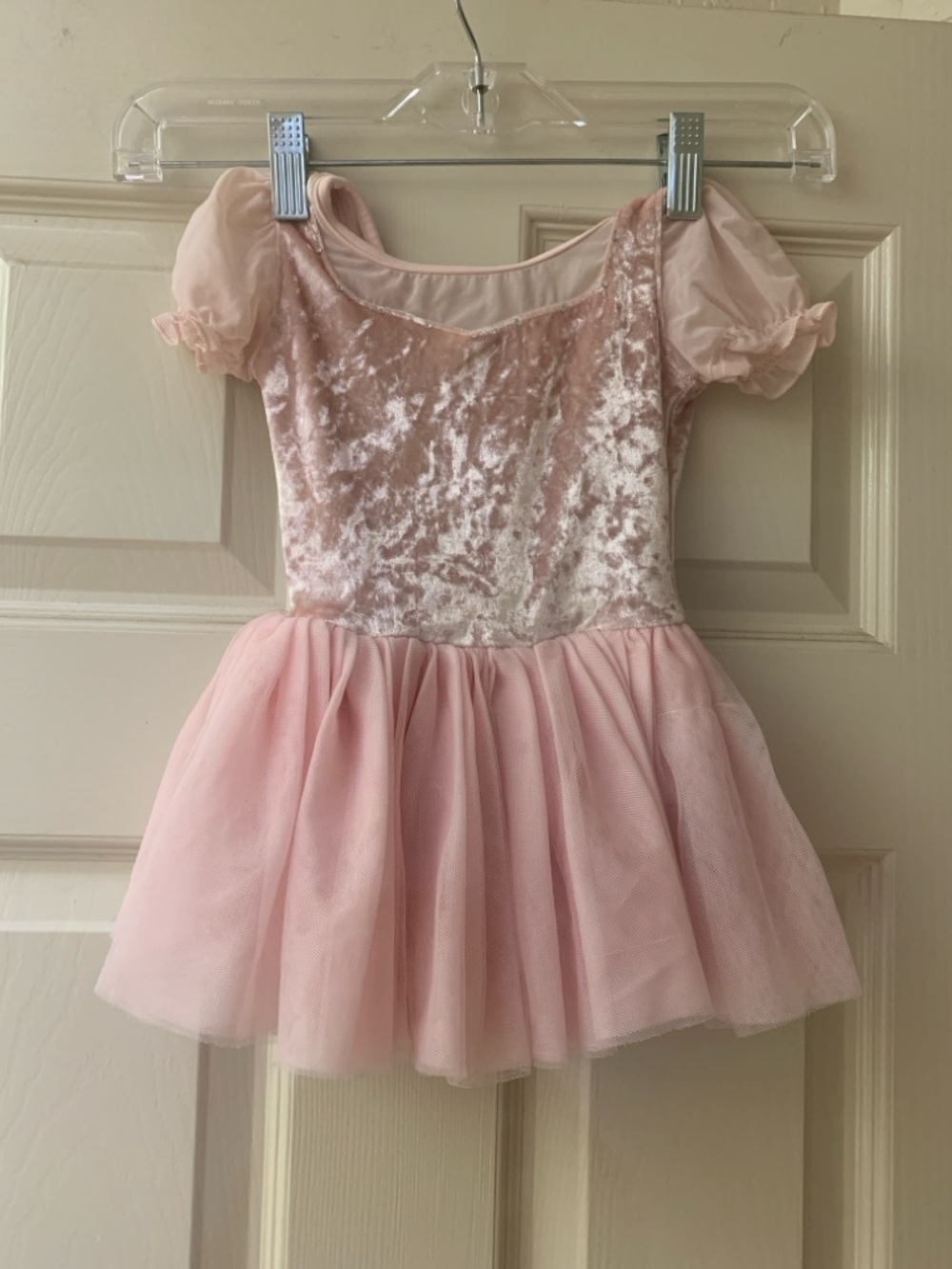 Bloch Pink Velvet & Tulle Ballet Costume